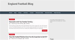 Desktop Screenshot of englandfootballblog.com