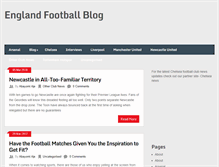 Tablet Screenshot of englandfootballblog.com